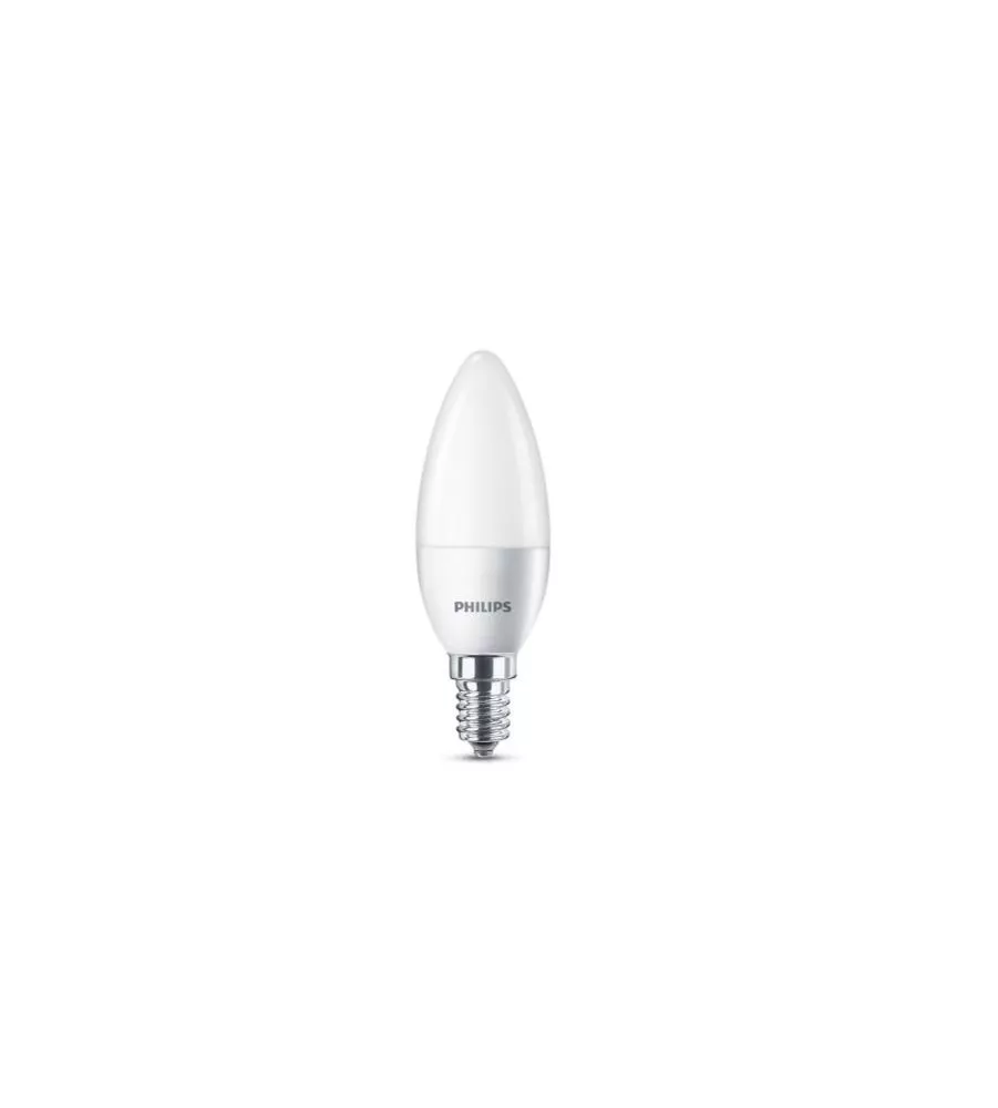 4 lampadine led philips 5w 470lm, e14